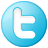 social twitter button blue 48