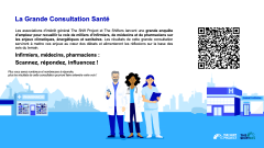 QR Code la grande consultation santé du Shift Project